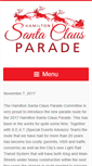 Mobile Screenshot of hamiltonsantaparade.com